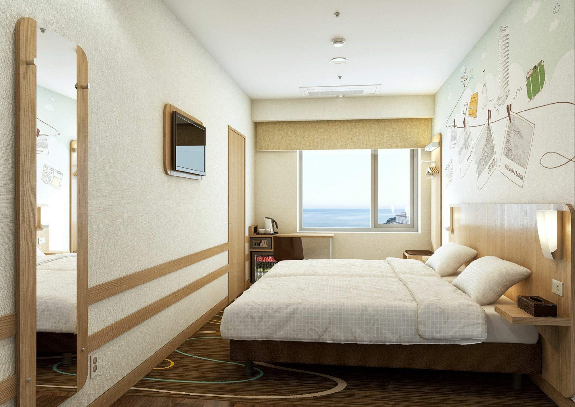 ibis budget Ambassador Busan Haeundae Bagian luar foto